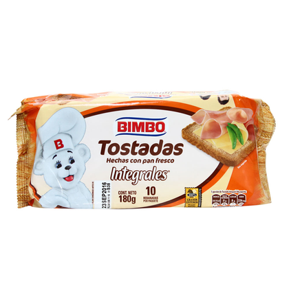TOSTADAS INTEGRALES BIMBO