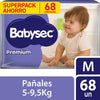 PAÑALES BABYSEC PREMIUM TALLA M