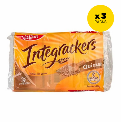 GALLETAS VICTORIA INTEGRAL - NINE PACK QUINUA