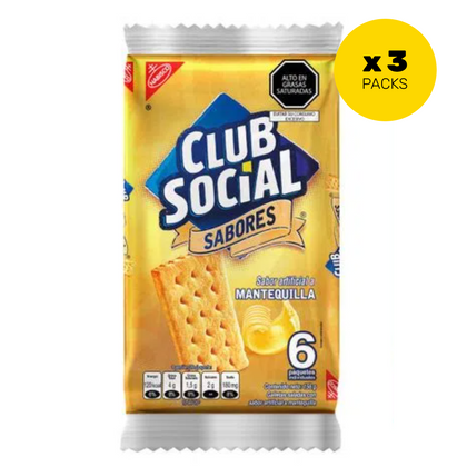 GALLETAS CLUB SOCIAL MANTEQUILLA