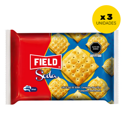 GALLETAS FIELD SODA