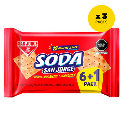 GALLETAS SAN JORGE SODA