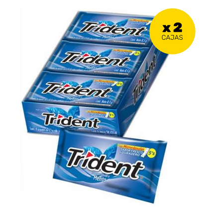 CHICLET TRIDENT MENTA