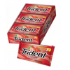 CHICLET TRIDENT FRESA FRUTINA