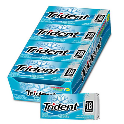 CHICLET TRIDENT FRESHMINT