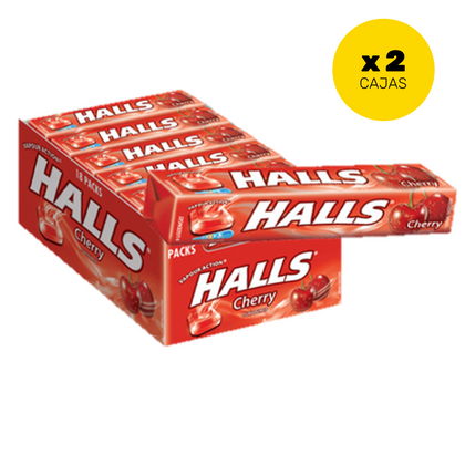 HALLS EN BARRA SABOR CHERRY