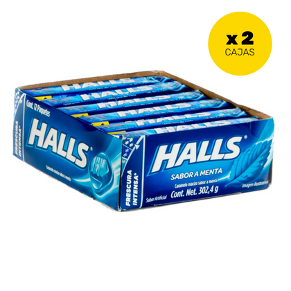 HALLS EN BARRA SABOR MENTH