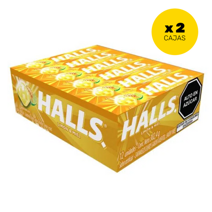 HALLS EN BARRA SABOR LEMON