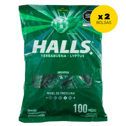 HALLS SABOR YERBABUENA