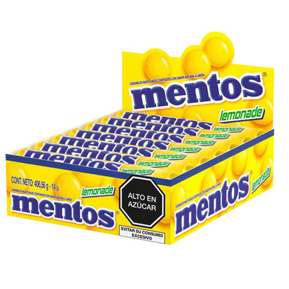 CARAMELOS MENTOS LIMON