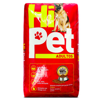 HI PET ADULTOS CARNE Y CEREALES COMIDA PARA MASCOTAS