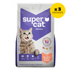 SUPERCAT GATOS SARDINA,  ATÚN Y TRUCHA COMIDA PARA MASCOTAS