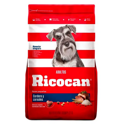 RICOCAN ADULTOS RAZAS PEQUEÑAS CORDERO Y CEREALES COMIDA PARA MASCOTAS