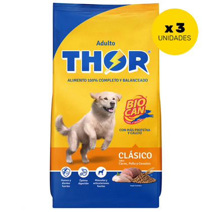 THOR ADULTOS CARNE, POLLO Y CEREALES COMIDA PARA MASCOTAS