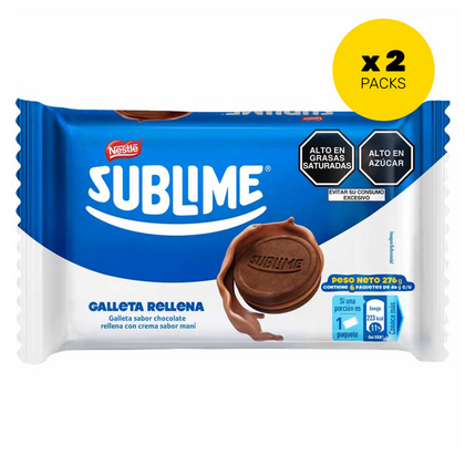 GALLETA SUBLIME RELLENA