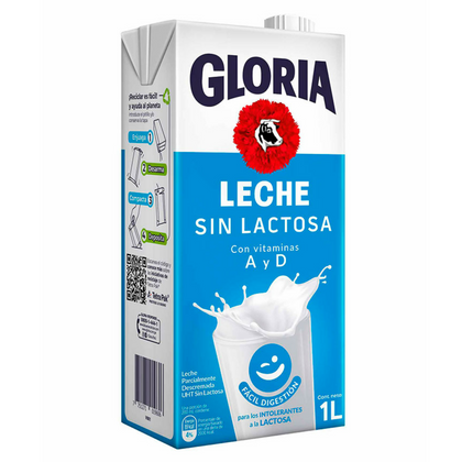 LECHE GLORIA UHT CAJA SIN LACTOSA