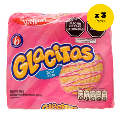 GALLETAS GLACITAS FRESA