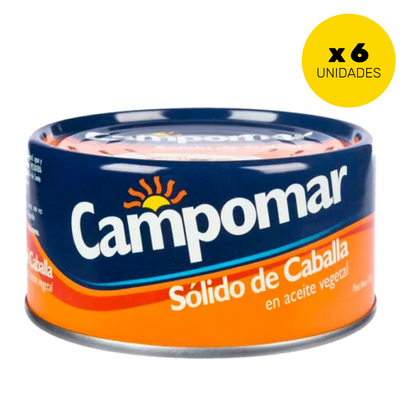 SÓLIDO DE CABALLA CAMPOMAR EN ACEITE VEGETA