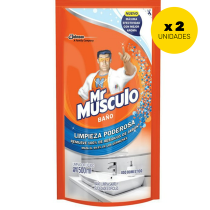 Mr MUSCULO BAÑO LIMPIEZA PROFUNDA 5en1