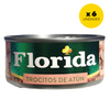 TROZOS DE ATÚN FLORIDA EN ACEITE VEGETAL