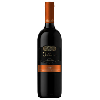 VINO 3 MEDALLAS SANTA RITA CARMENERE