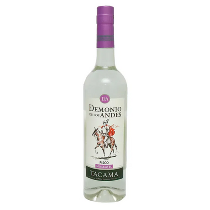 PISCO TACAMA DEMONIO DE LOS ANDES MOSCATEL