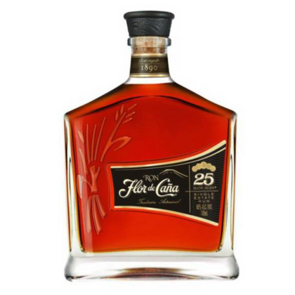 RON FLOR DE CAÑA 25 AÑOS