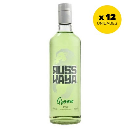 VODKA RUSSKAYA GREEN APPLE