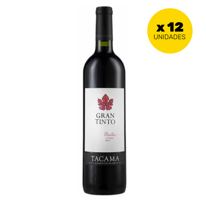 VINO TACAMA GRAN TINTO MALBEC CRIANZA