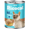 RICOCAT GATOS PAVO E HIGADO LATA PATE COMIDA PARA MASCOTAS