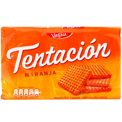 GALLETAS TENTACIÓN NARANJA