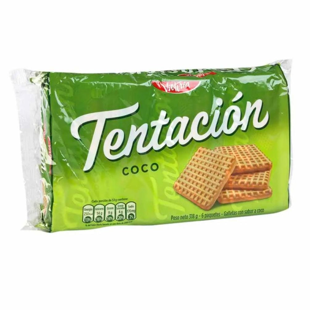 GALLETAS TENTACIÓN COCO